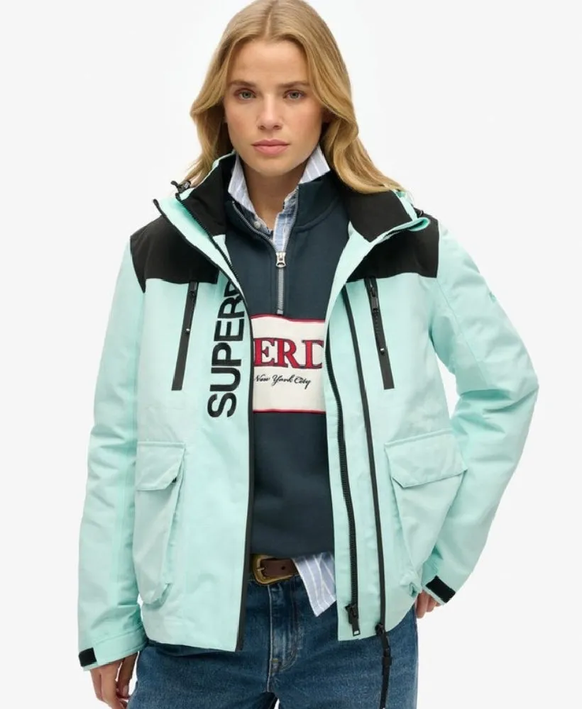 Colour Block Ultimate Windbreaker | Cali Blue/Black
