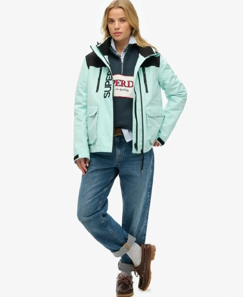 Colour Block Ultimate Windbreaker | Cali Blue/Black