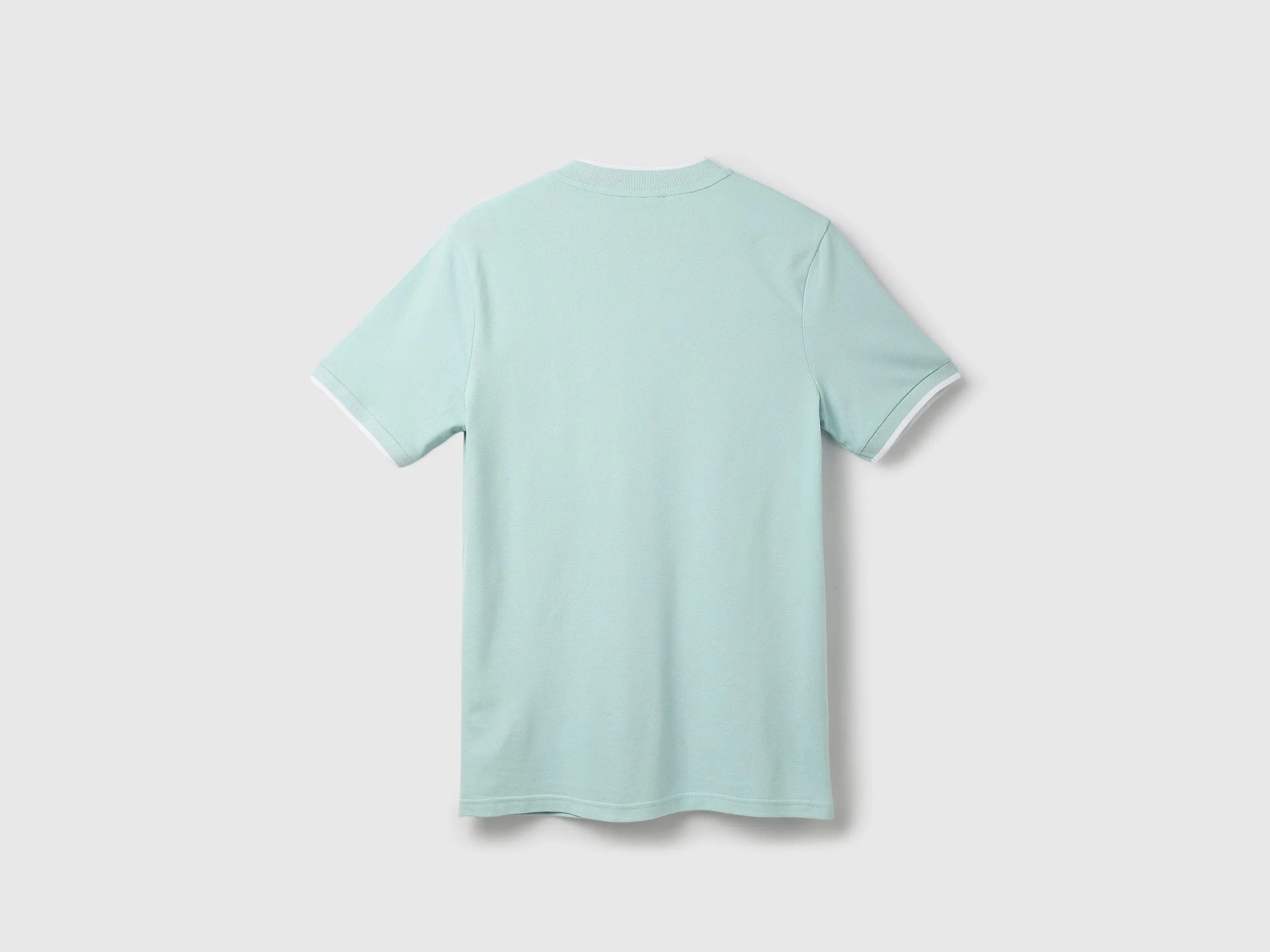 Cotton Solid Polo Collar Mens T-shirts