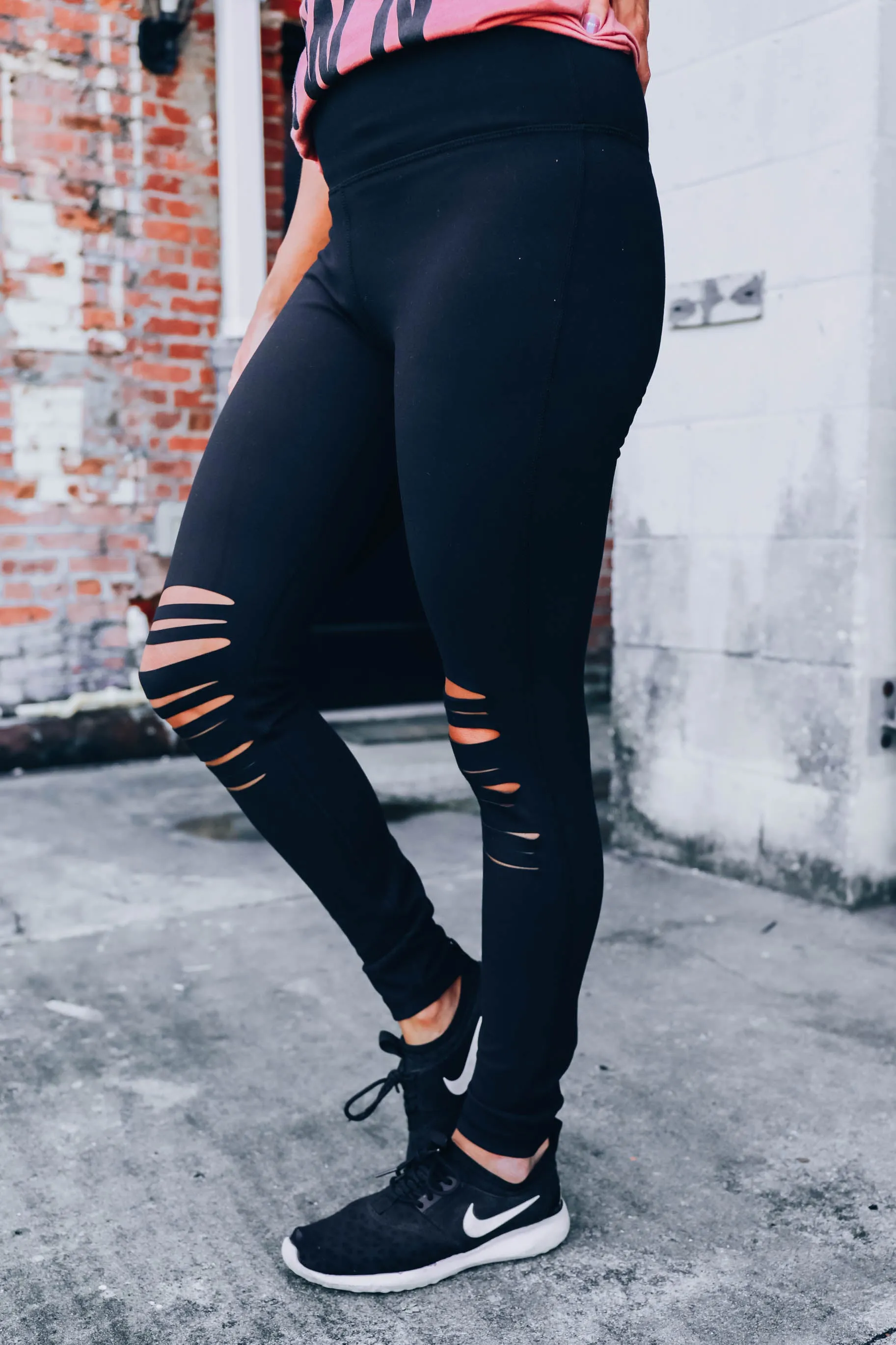 Cuttin' Up Laser Leggings S-3X