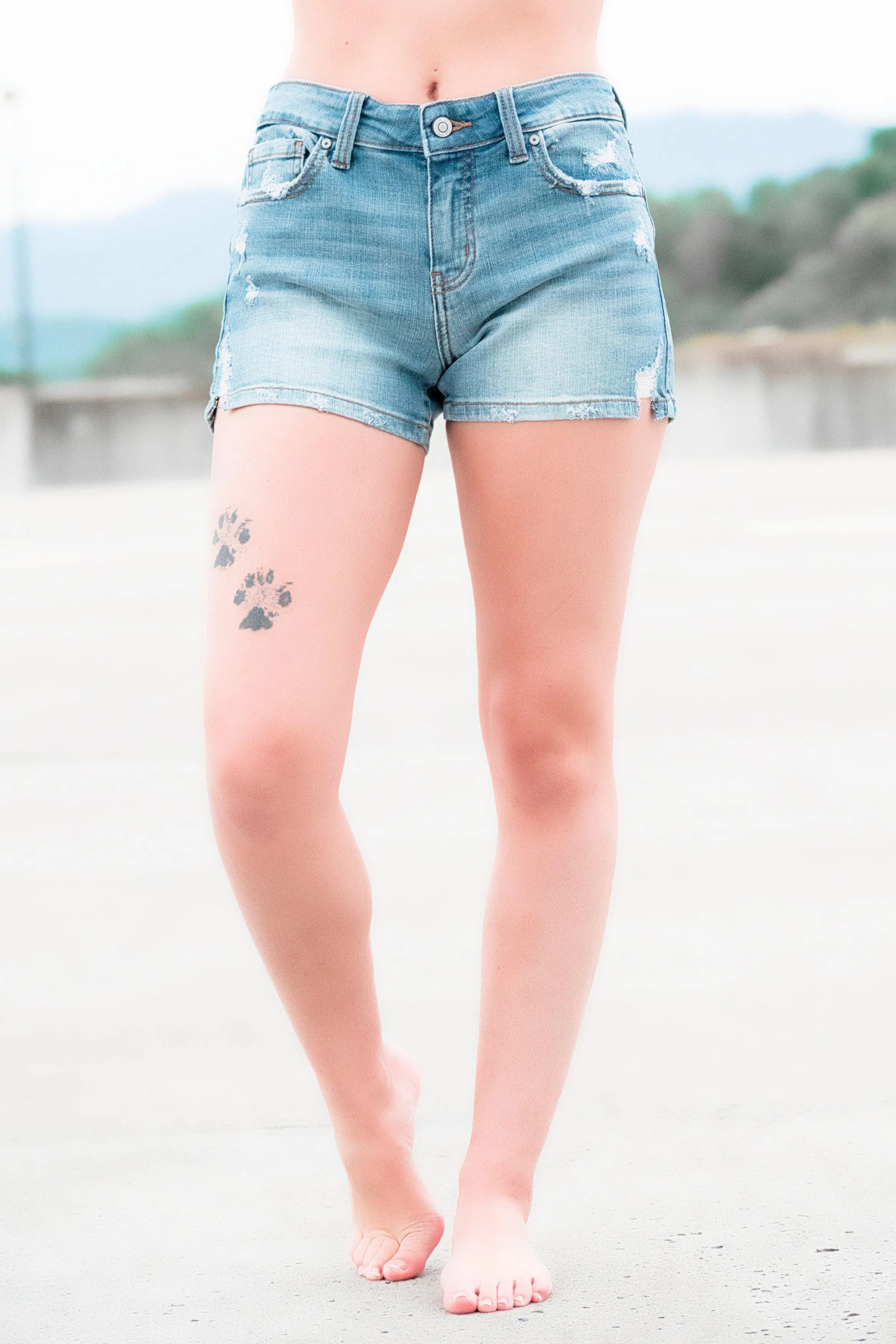 Delilah Mid Rise Shorts