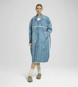 DENIM RAINCOAT PRINT