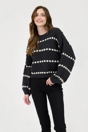 Dotted Stripe Sweater