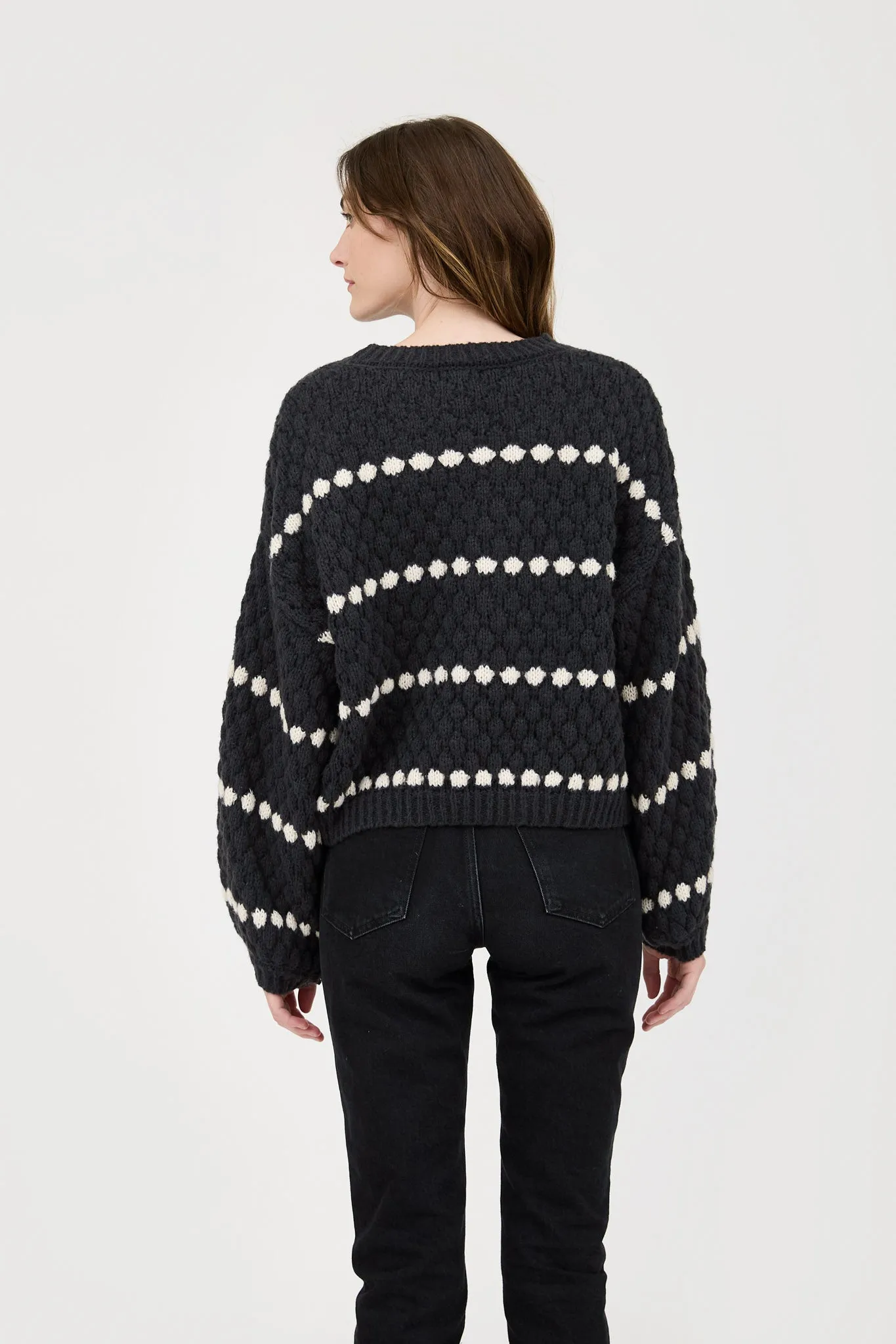 Dotted Stripe Sweater