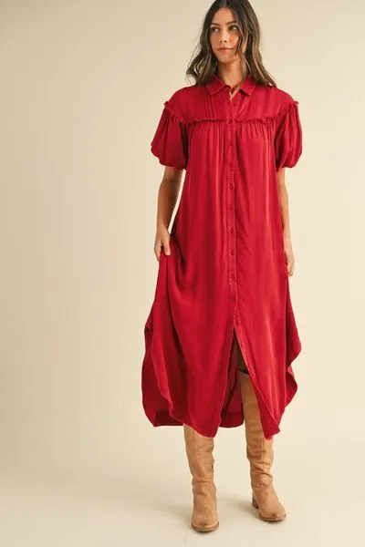 Dressed For Success Mineral Washed Dress