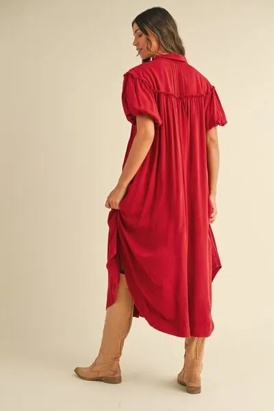 Dressed For Success Mineral Washed Dress