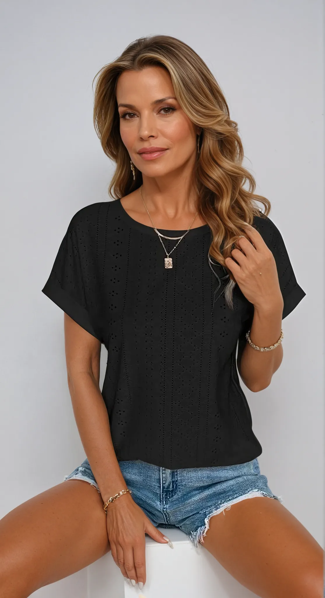 Eira | Summer Round Neck Top