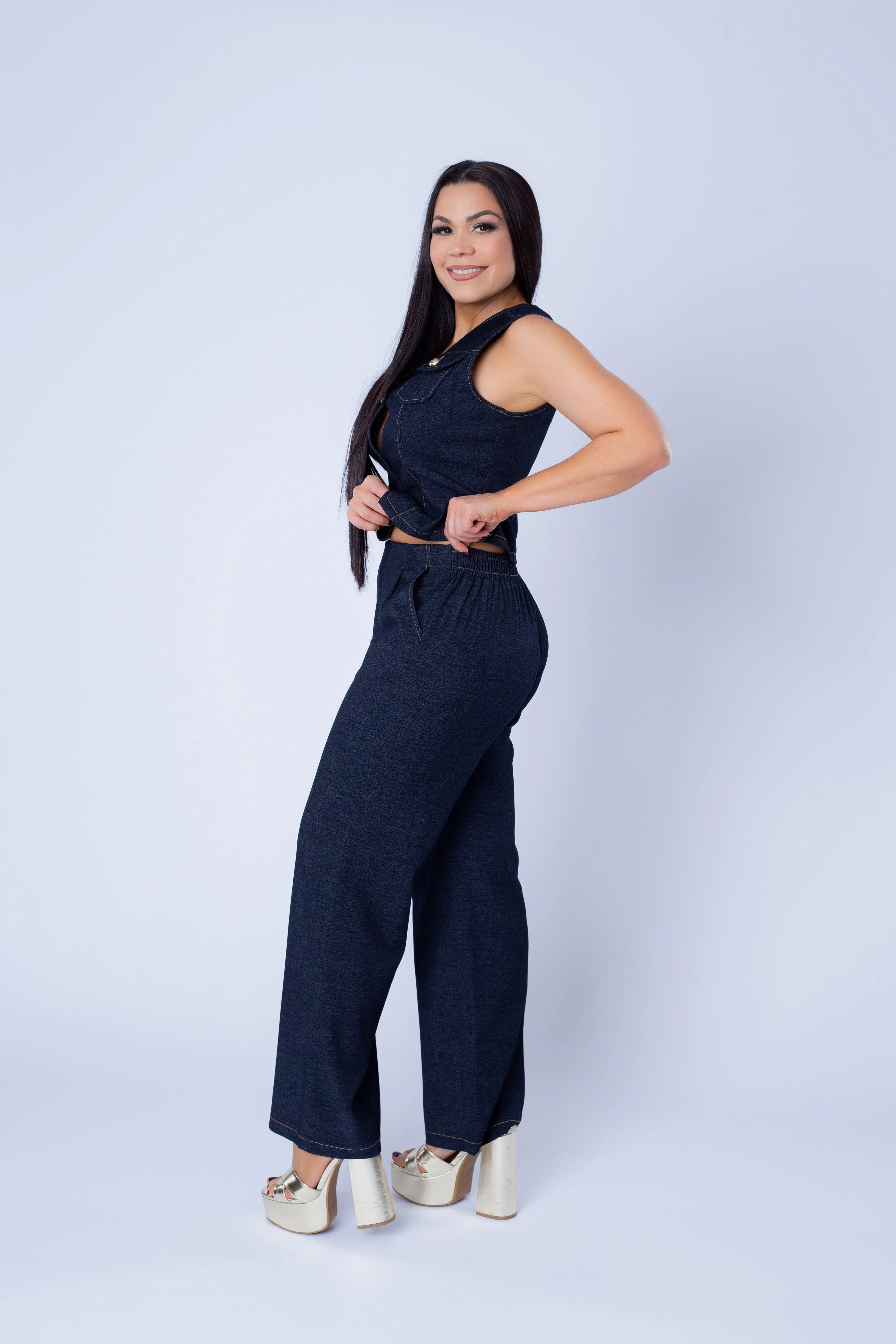 EMILY DENIM SET