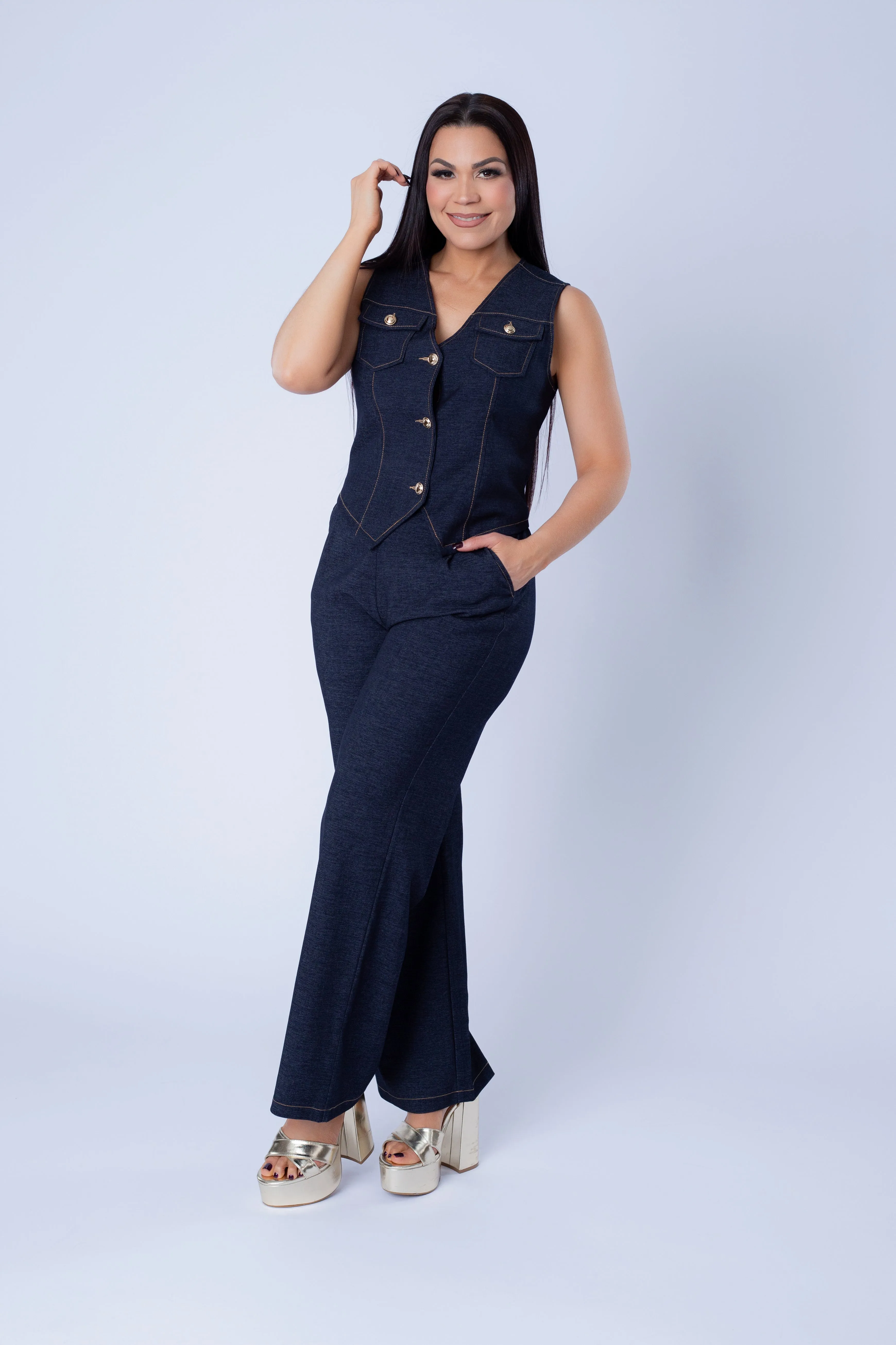 EMILY DENIM SET
