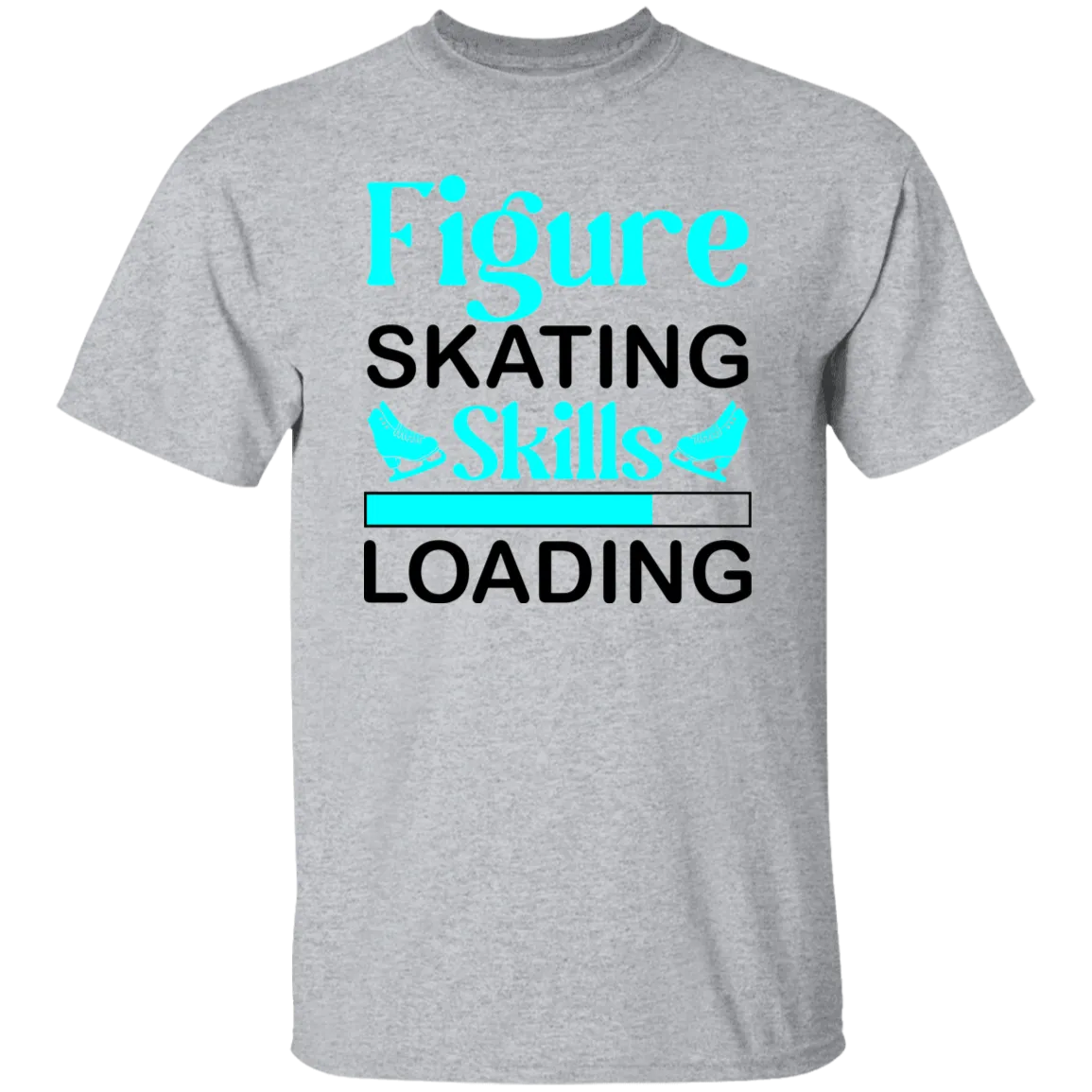 Figure Skating Skills Loading T-Shirt