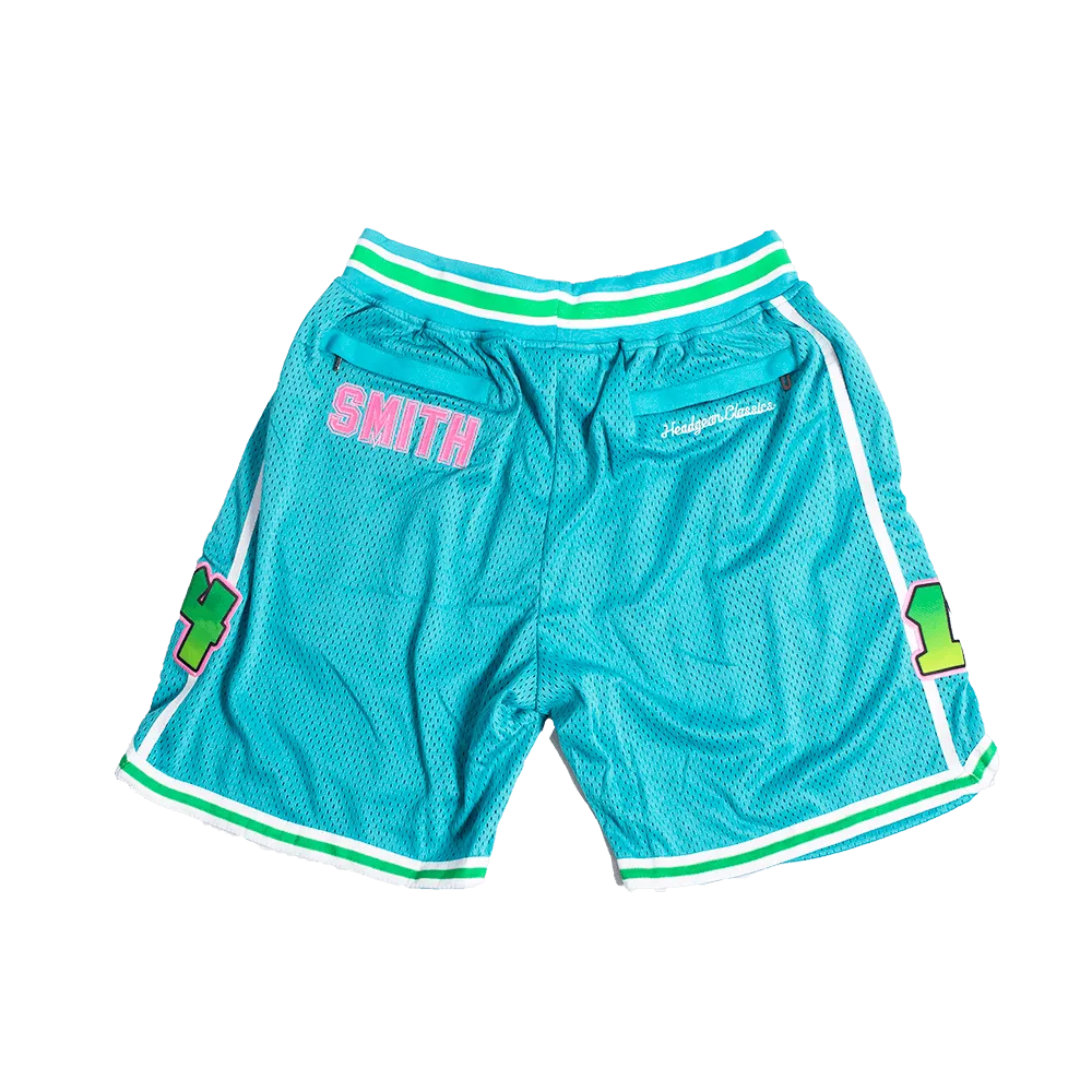 FRESH PRINCE BASKETBALL SHORTS LIGHT BLUE