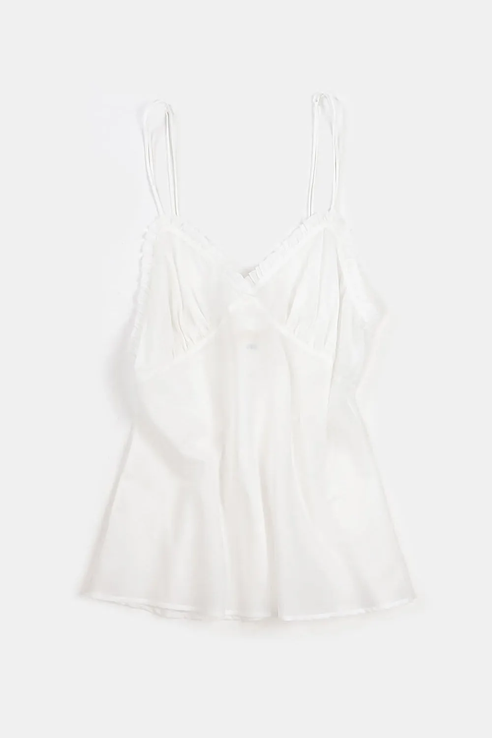 Gilda Cotton Camisole In White
