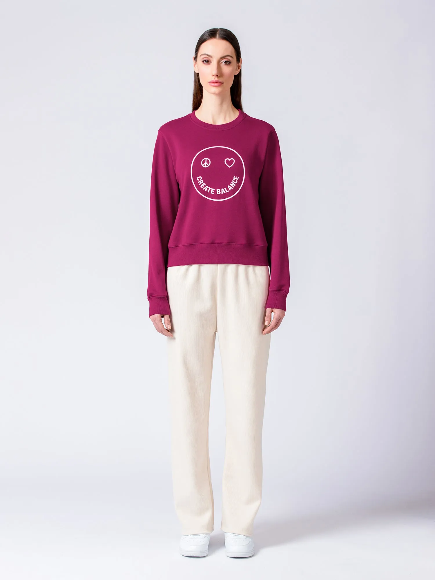 HAPPY GLOW SWEATSHIRT, WILDBERRY