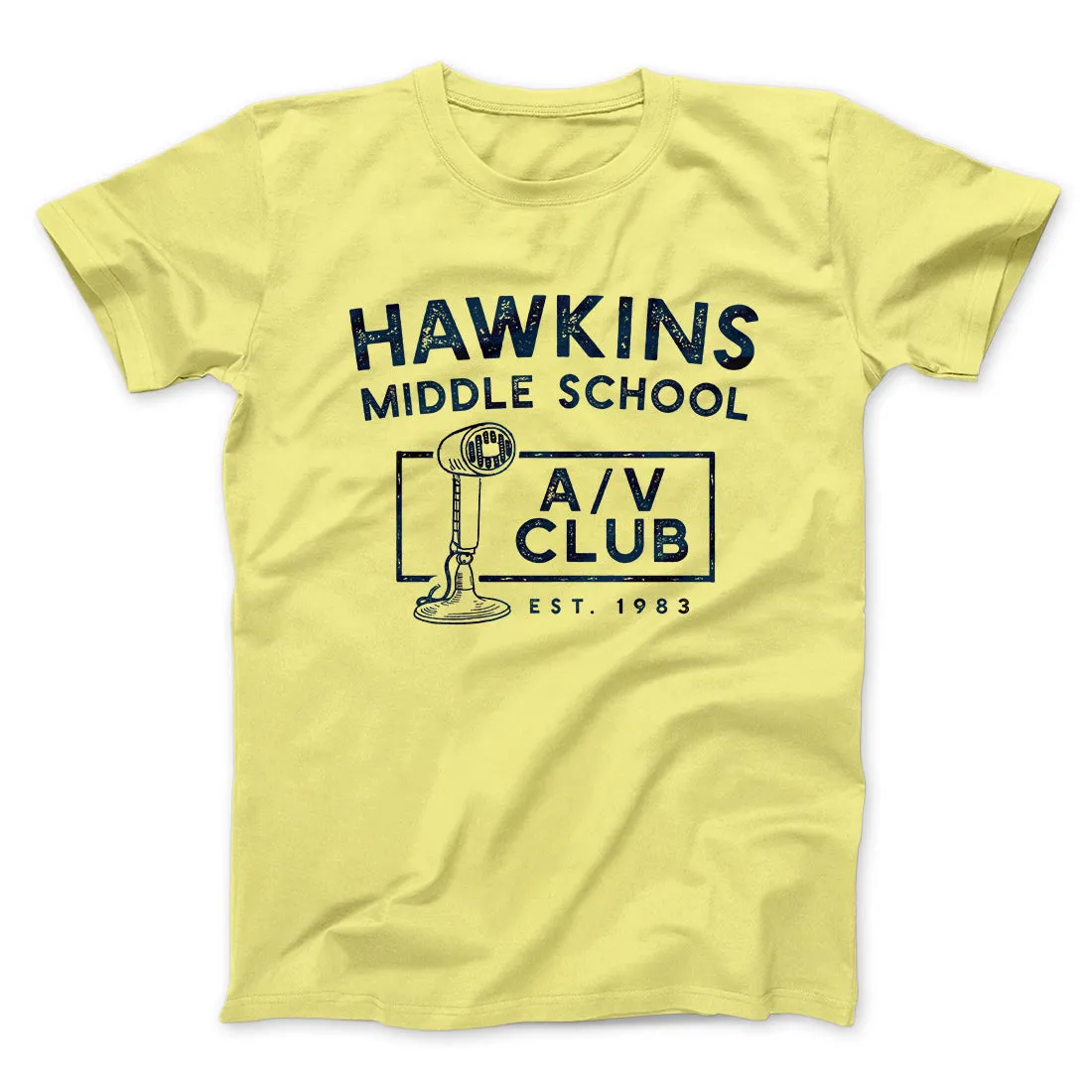 Hawkins Middle School A/V Club Men/Unisex T-Shirt