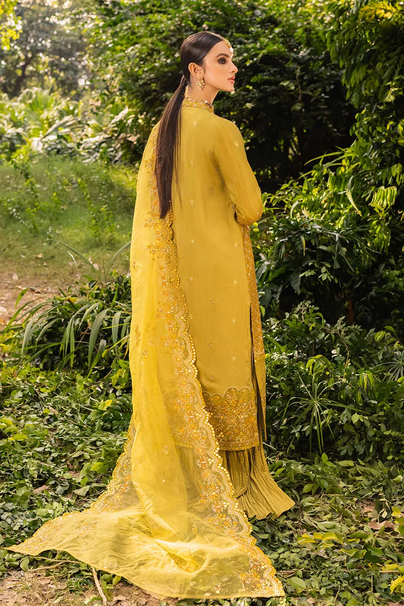 Heavily Embellished Yellow Pakistani Salwar Kameez Dupatta Salwar Suit