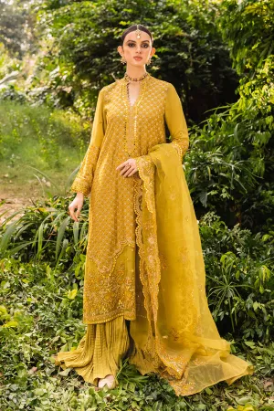 Heavily Embellished Yellow Pakistani Salwar Kameez Dupatta Salwar Suit