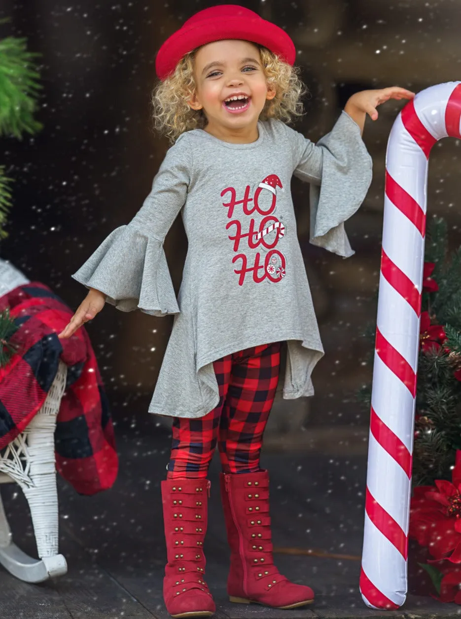 Ho Ho Ho! Hi-Lo Tunic and Legging Set