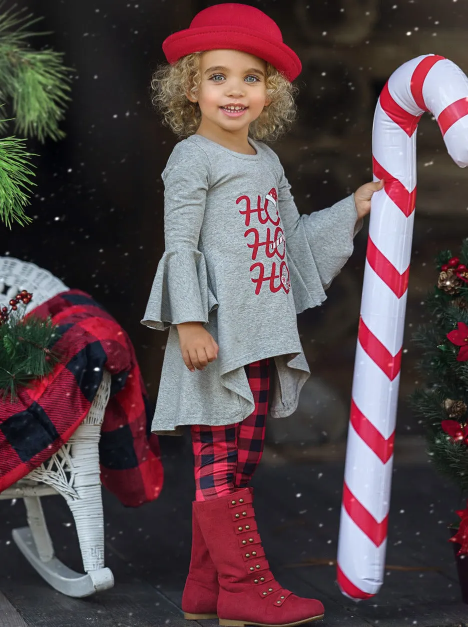 Ho Ho Ho! Hi-Lo Tunic and Legging Set