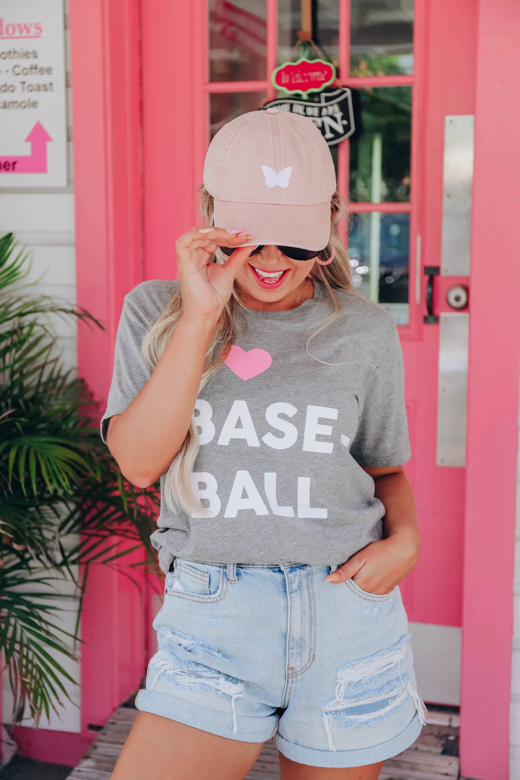 I Heart Baseball Graphic Tee S- XXL