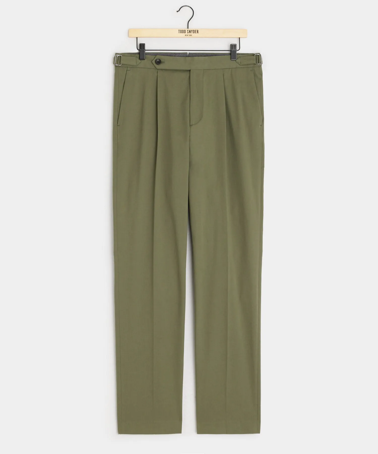 Italian Cotton Side Tab Trouser