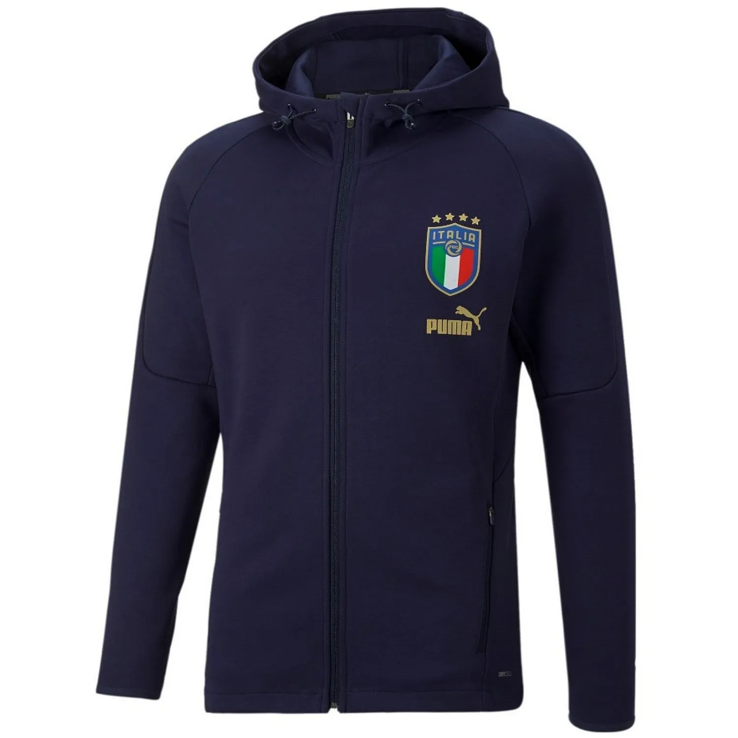 Italy navy Casual presentation Soccer tracksuit 2022/23 - Puma