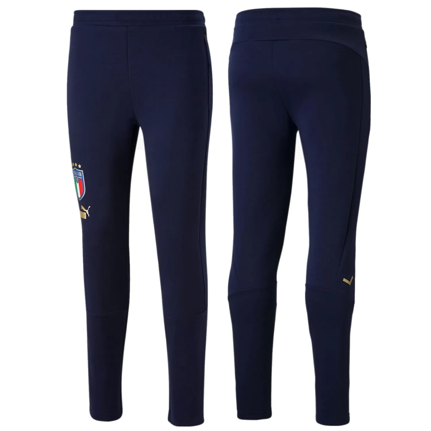 Italy navy Casual presentation Soccer tracksuit 2022/23 - Puma