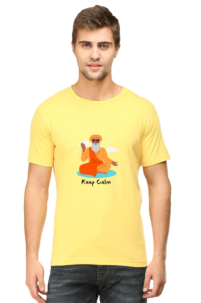 Keep Calm Round Neck Classic T-Shirt