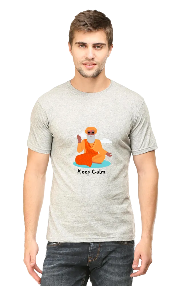 Keep Calm Round Neck Classic T-Shirt