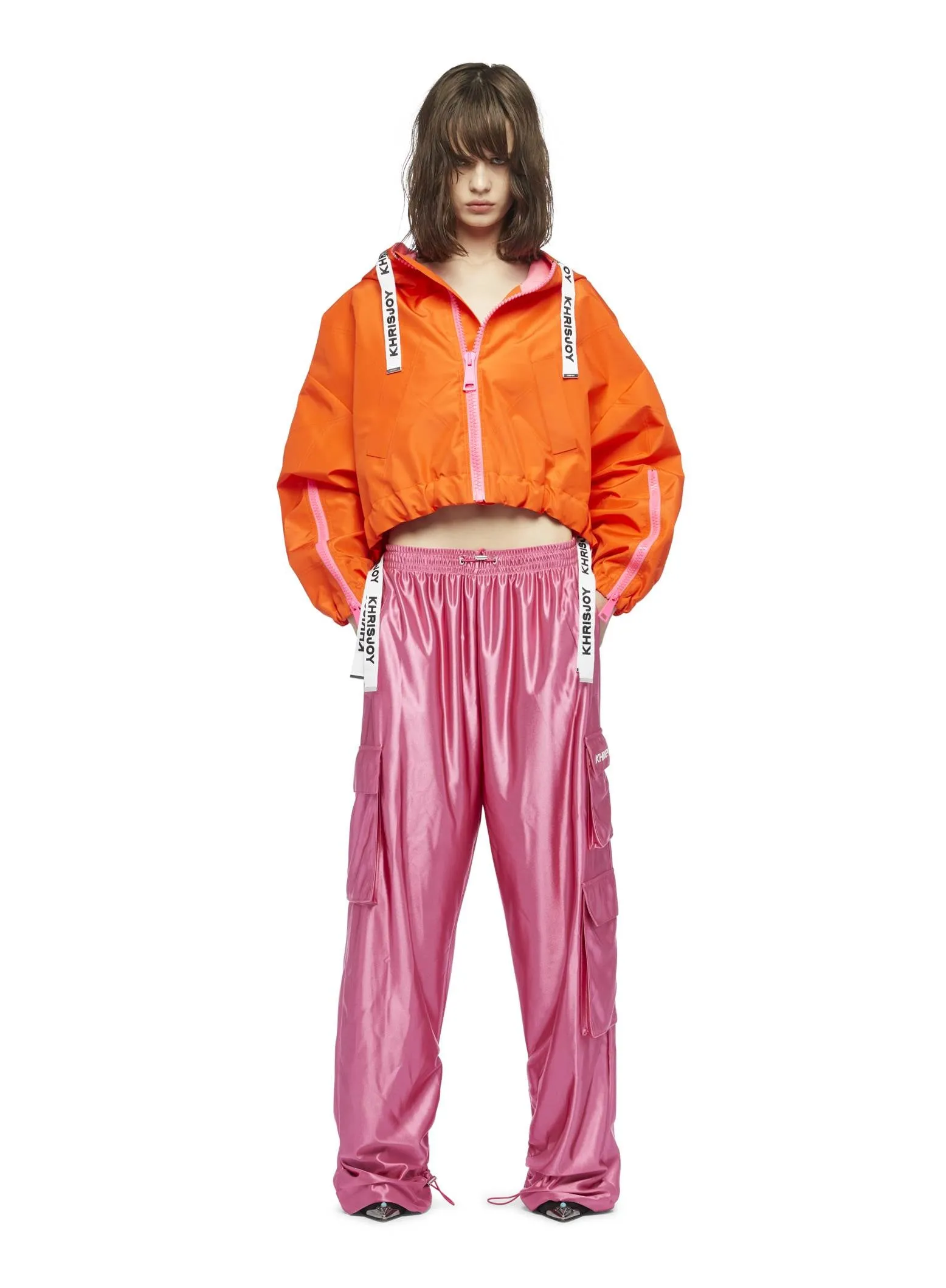 KHRIS CROP WINDBREAKER