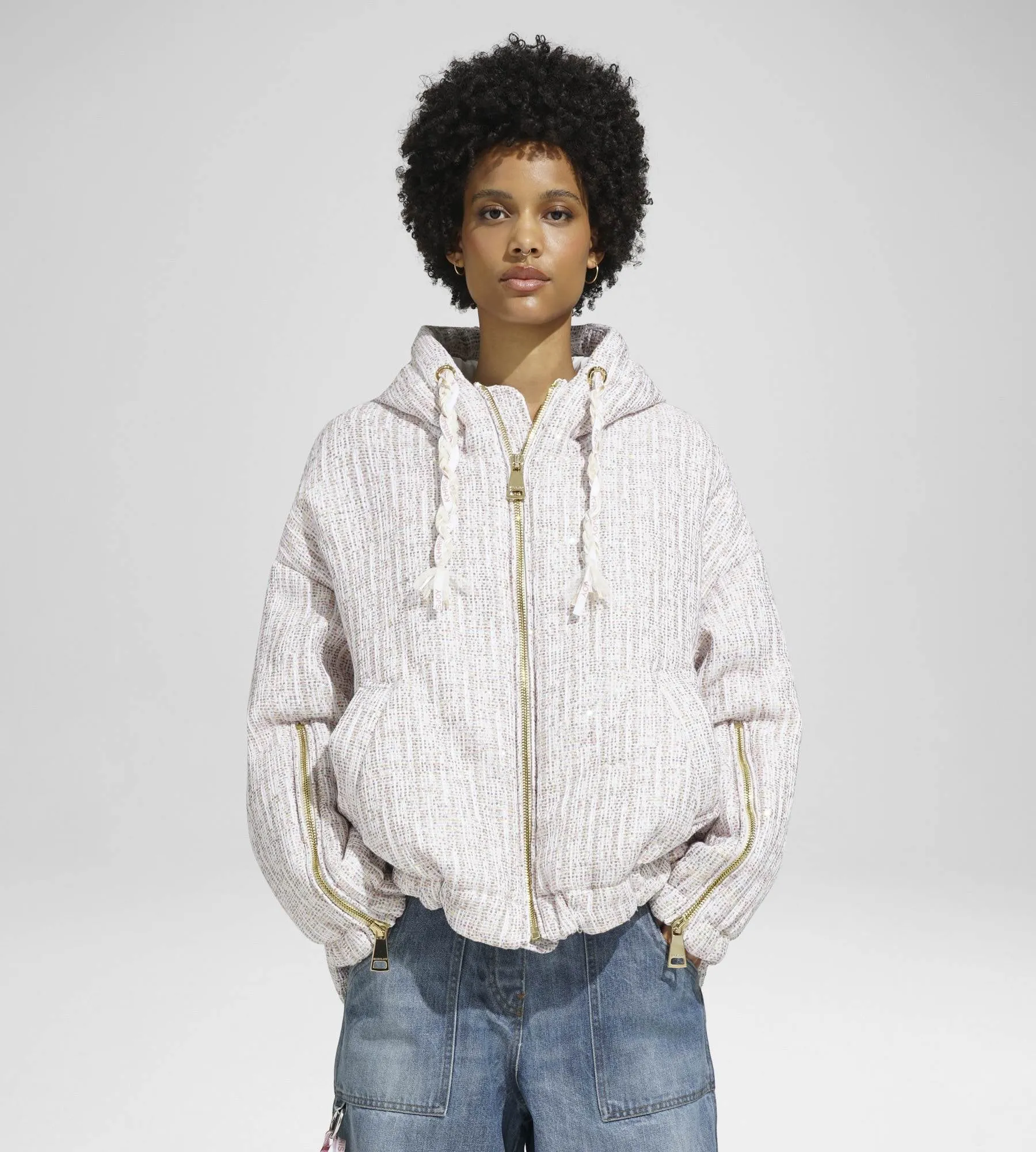 KHRIS WINDBREAKER TWEED