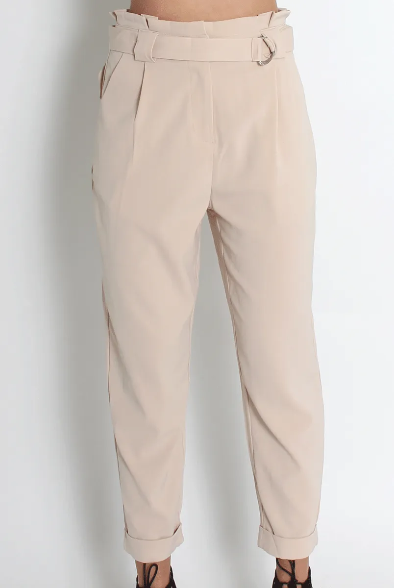 Leanne Dusty Pink Cigarette Trousers