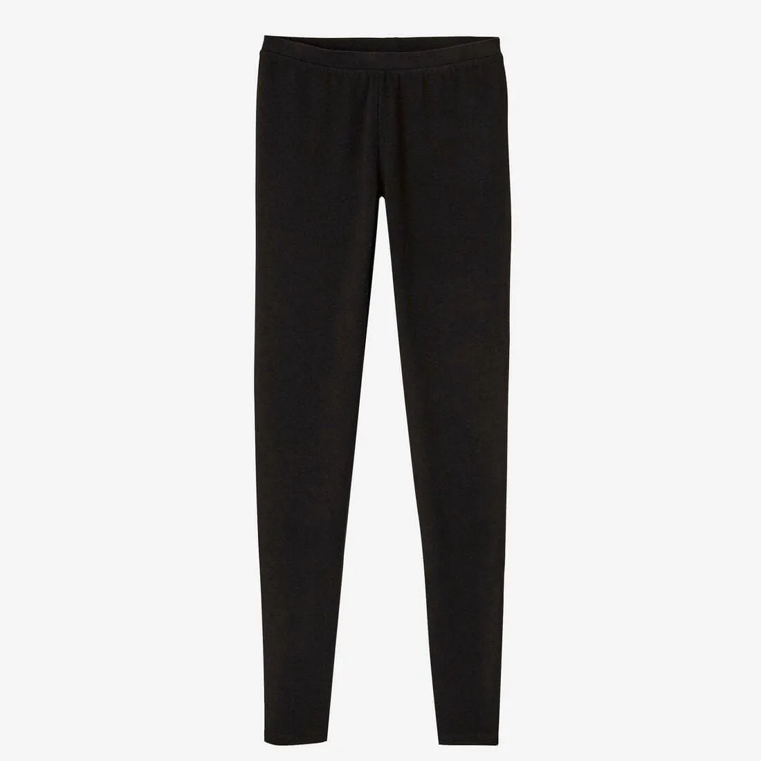 Legging fitness long coton extensible ceinture basse femme - Salto