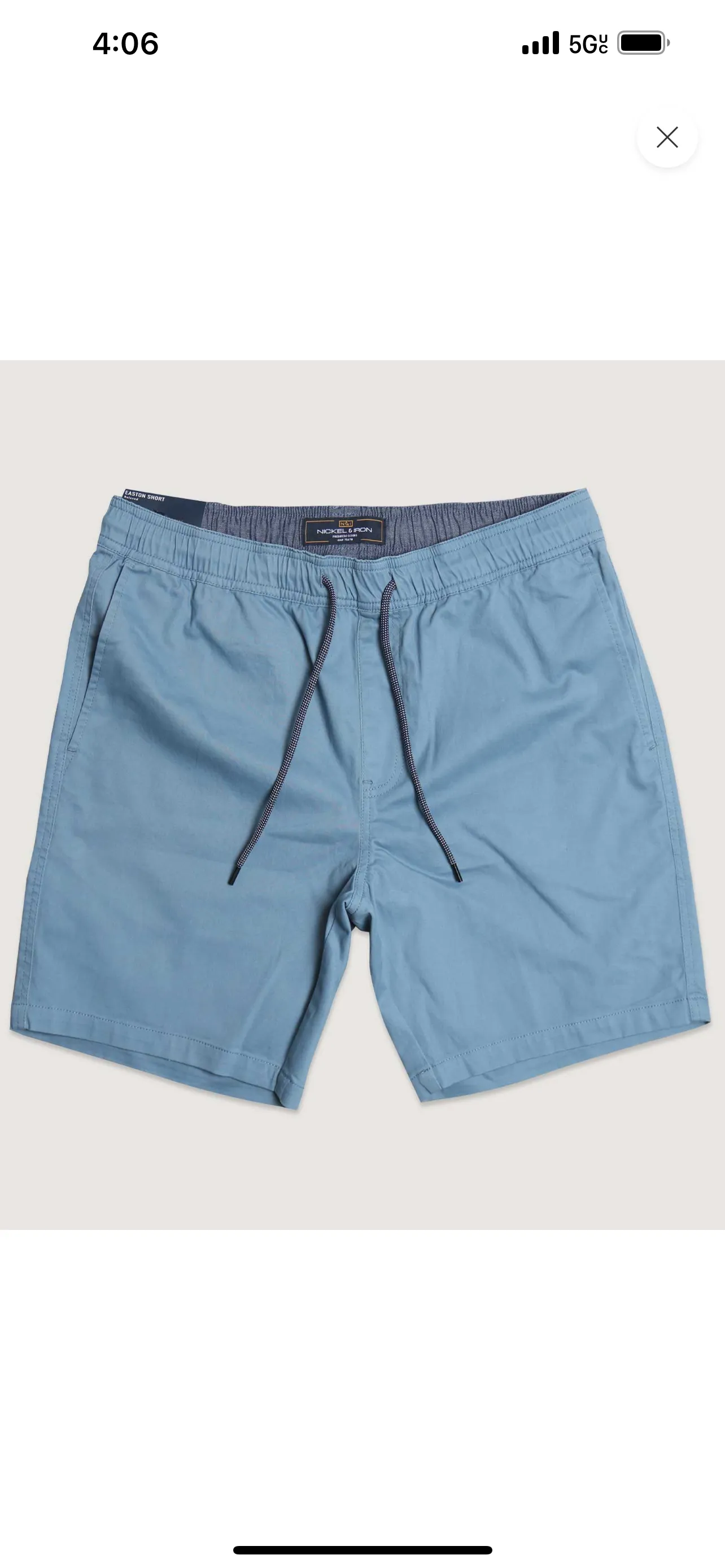 Light blue shorts