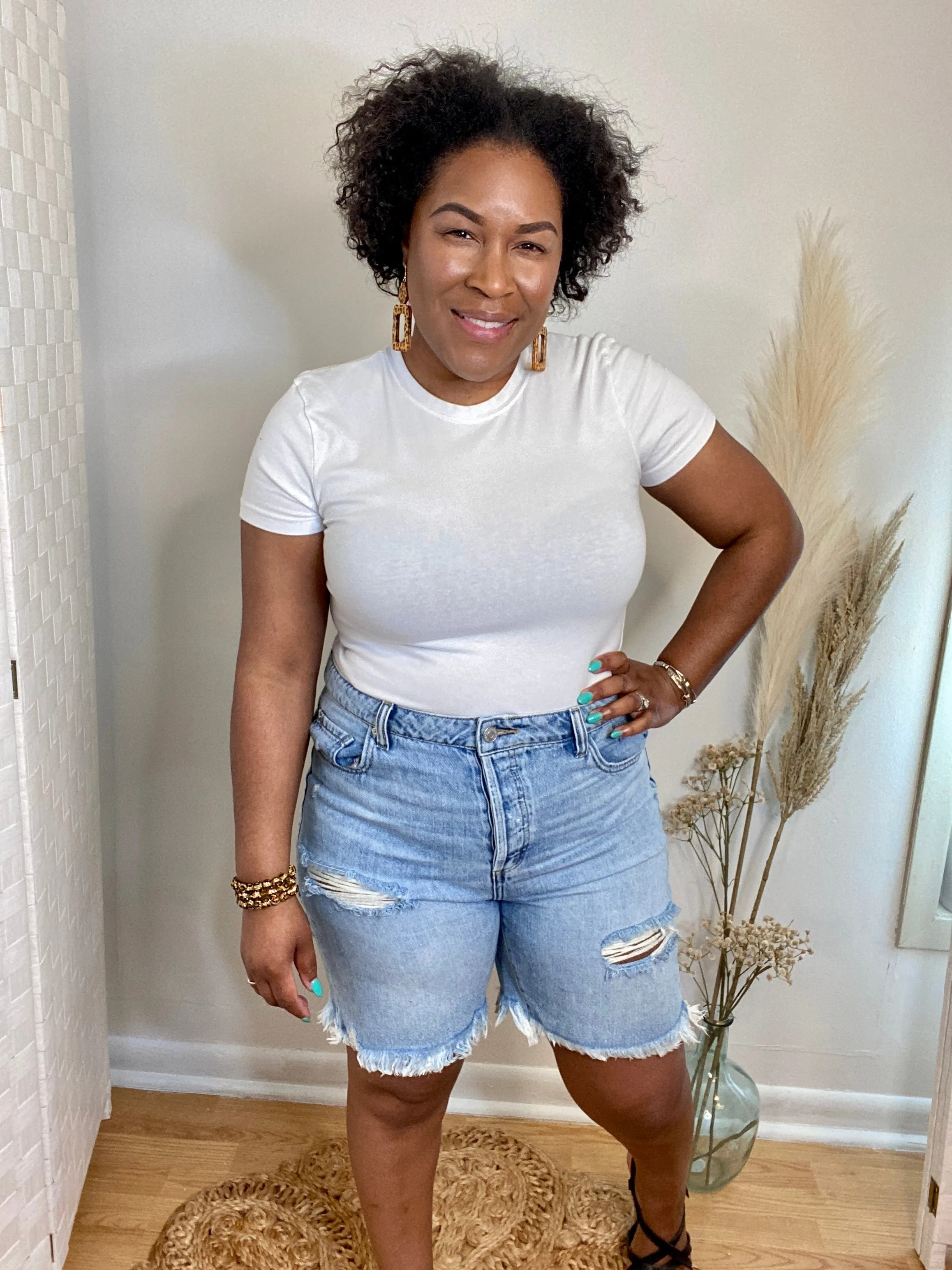 Light Denim Short