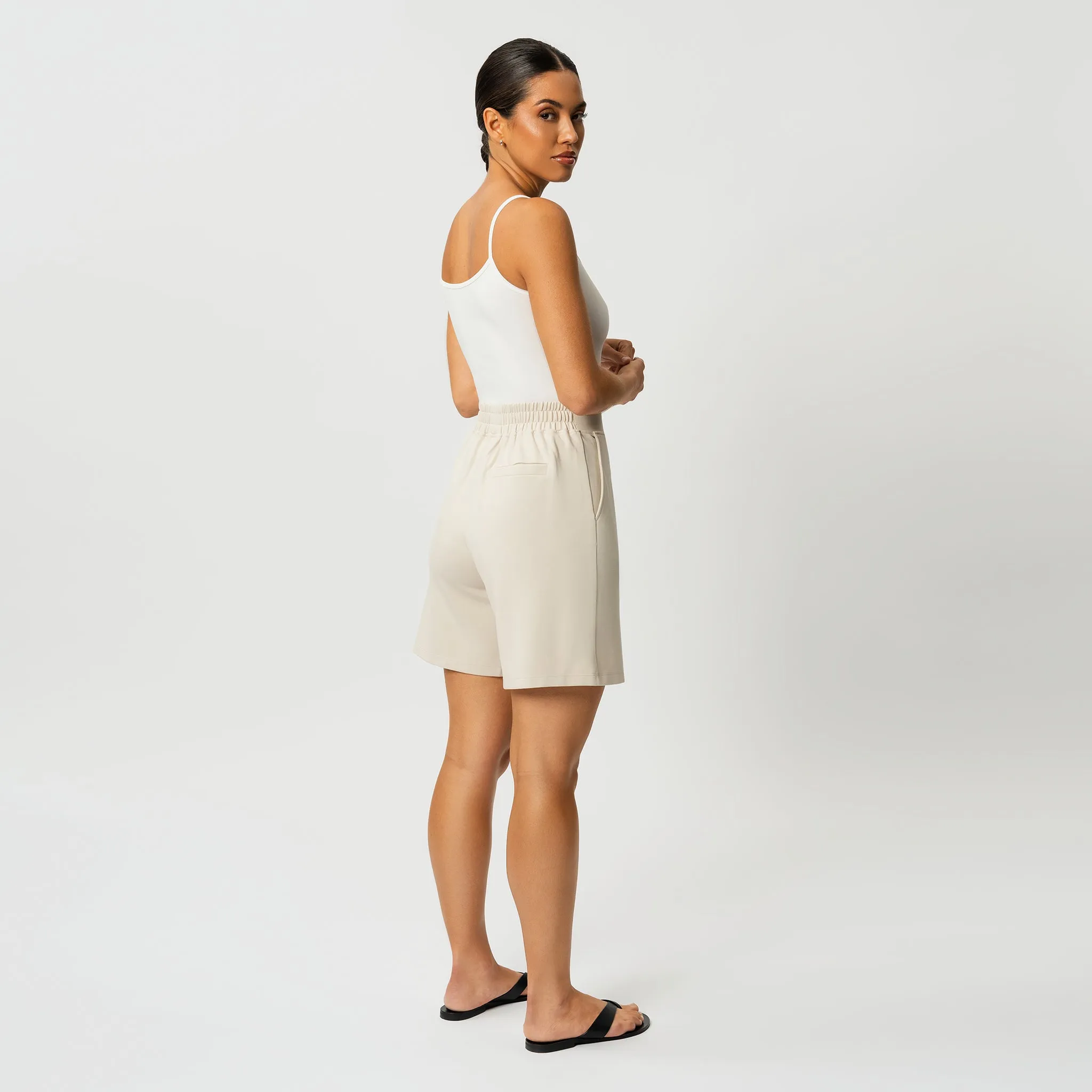 Light Ponte Shorts