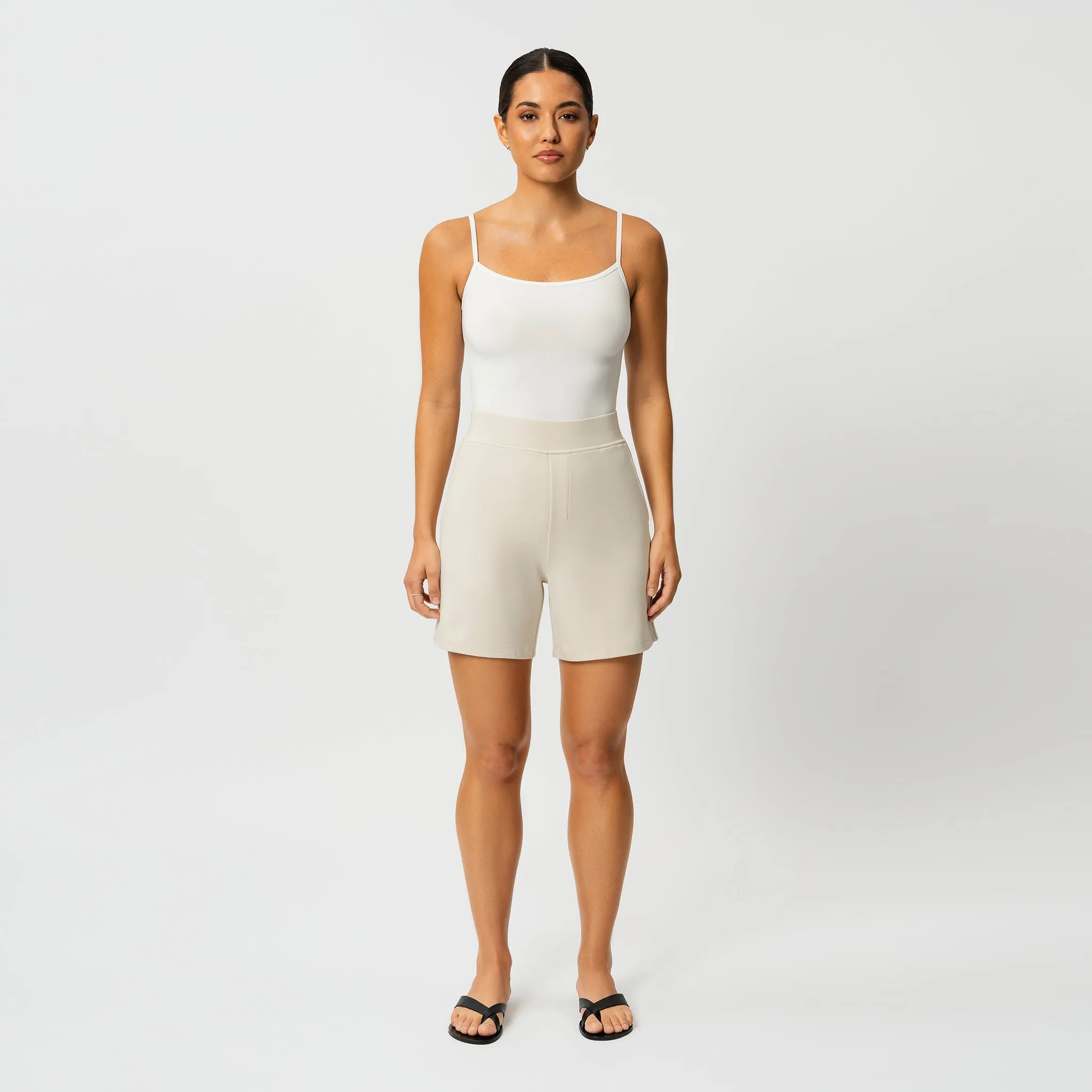 Light Ponte Shorts