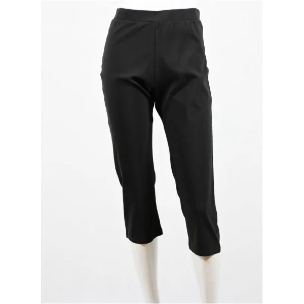 Lightweight 3/4 Length Pants - Black