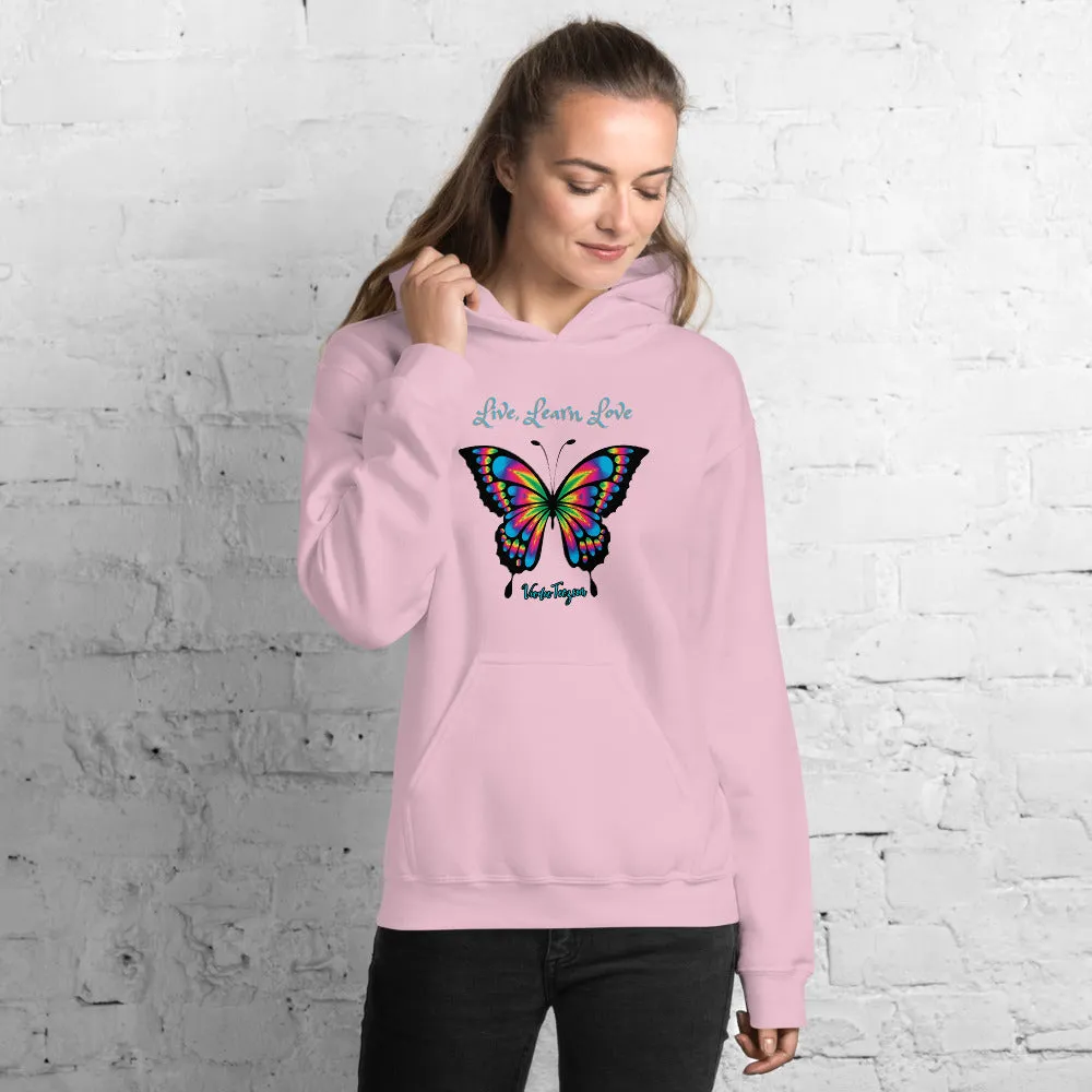 Live, Love, Learn, Heavy Unisex Hoodie