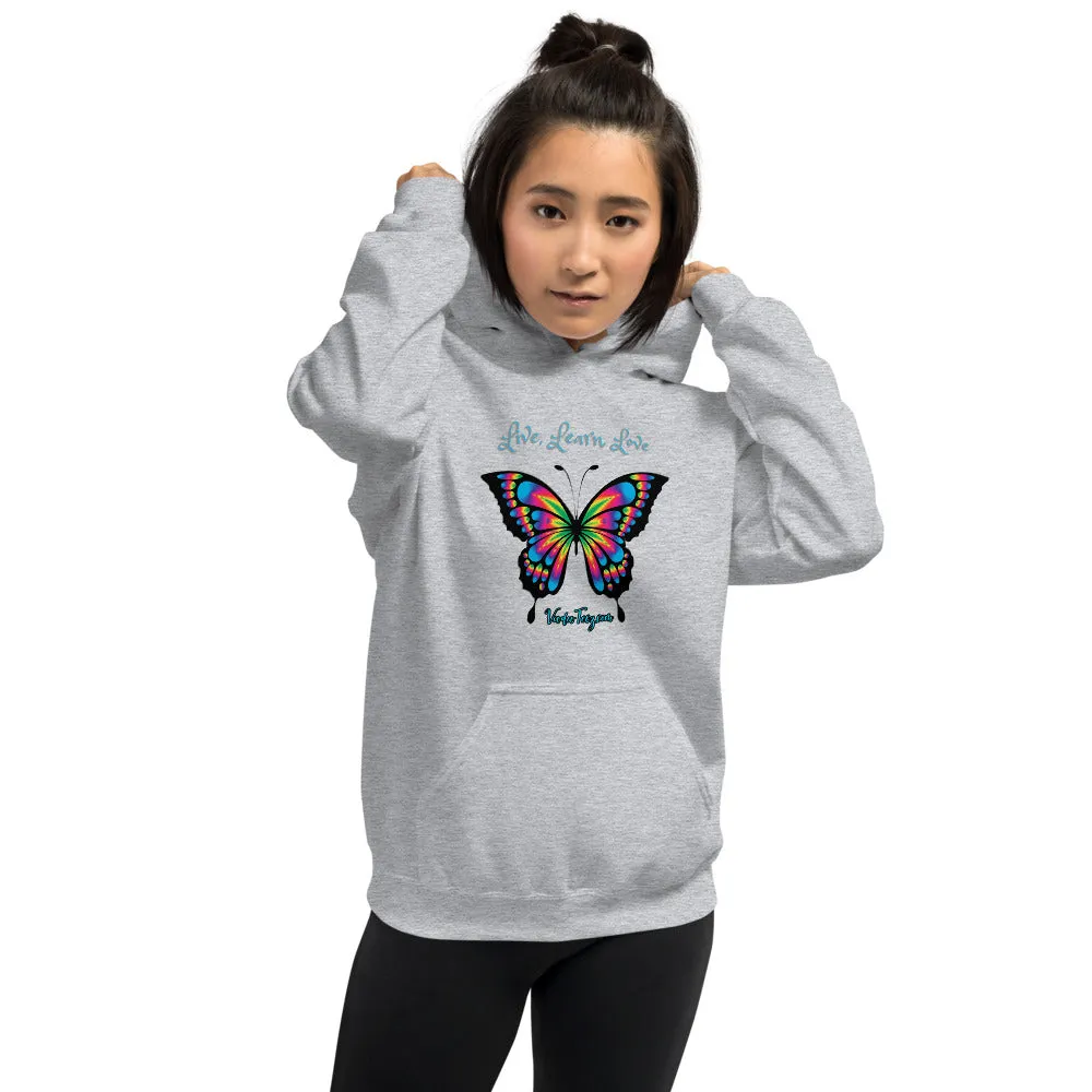 Live, Love, Learn, Heavy Unisex Hoodie