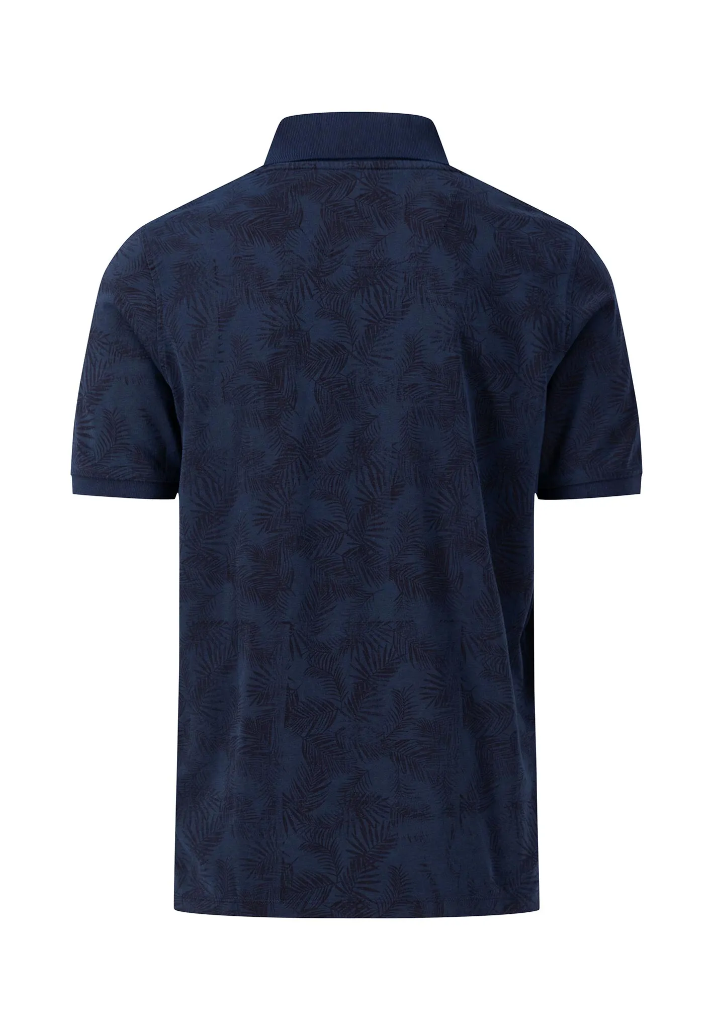 Lockeres Polo-Shirt mit sommerlichem Print