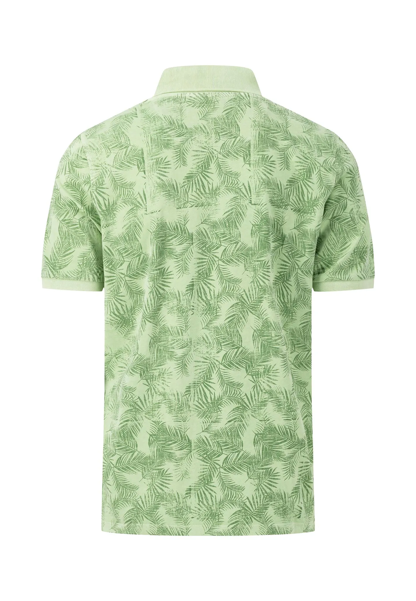 Lockeres Polo-Shirt mit sommerlichem Print