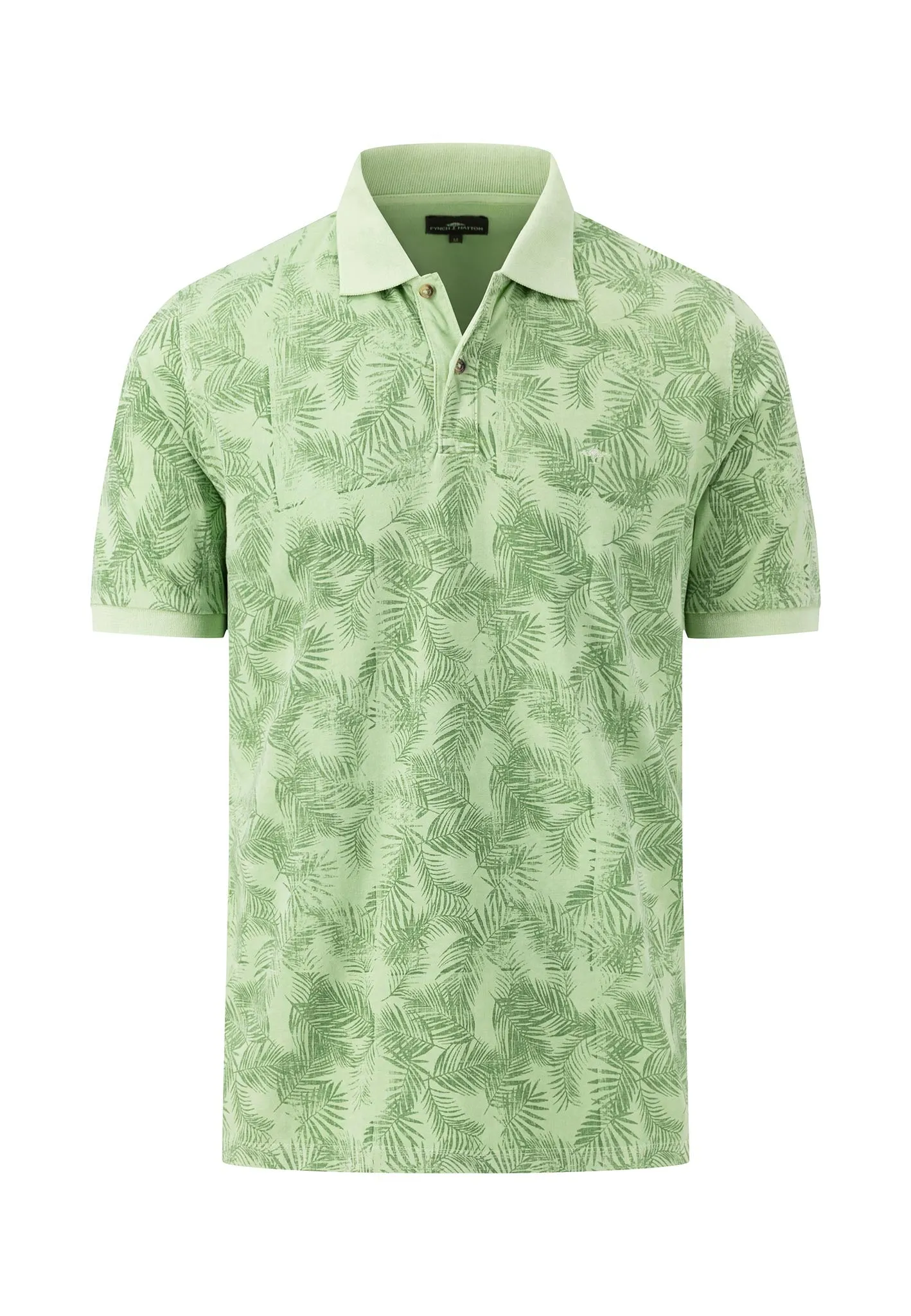 Lockeres Polo-Shirt mit sommerlichem Print
