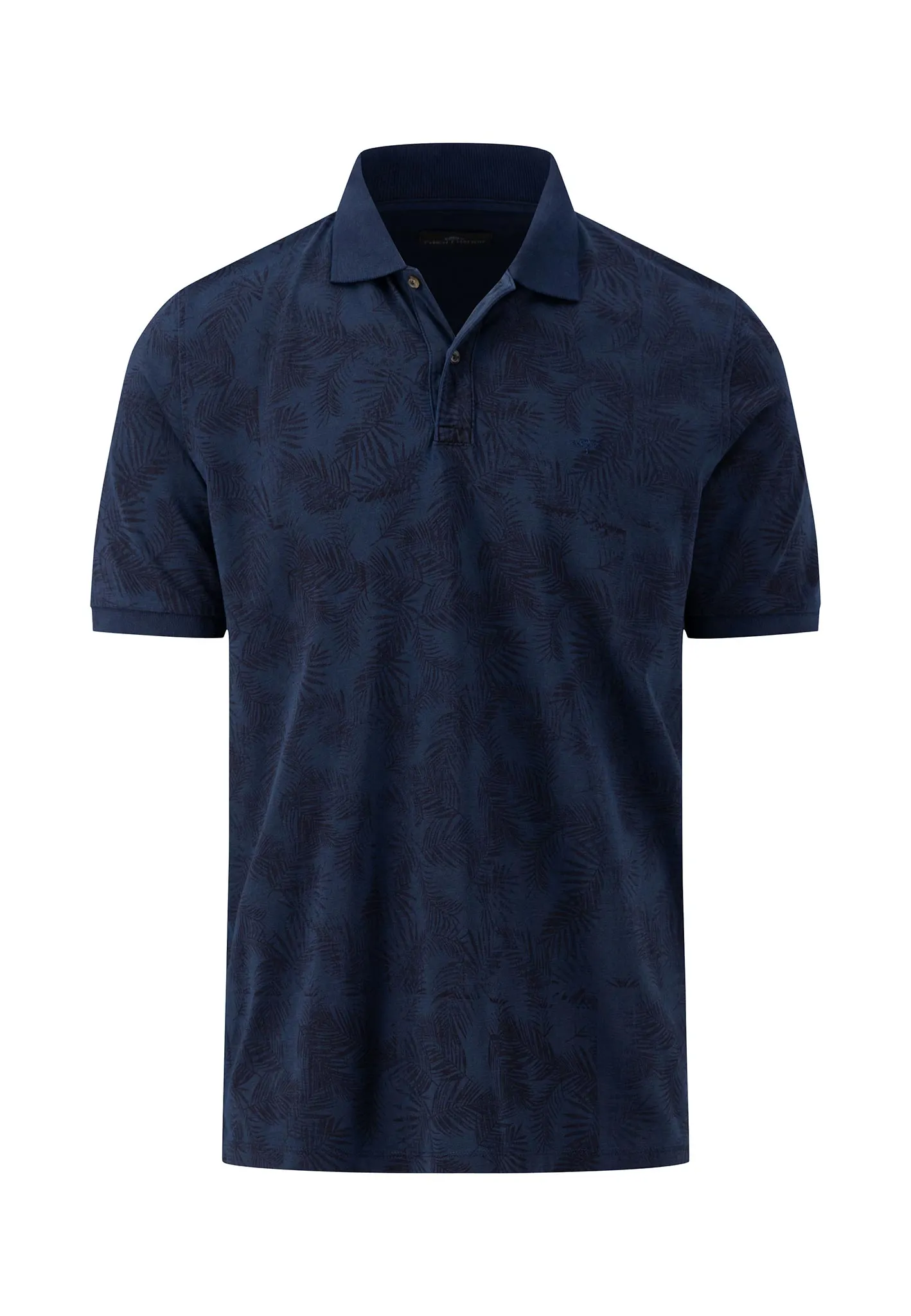Lockeres Polo-Shirt mit sommerlichem Print