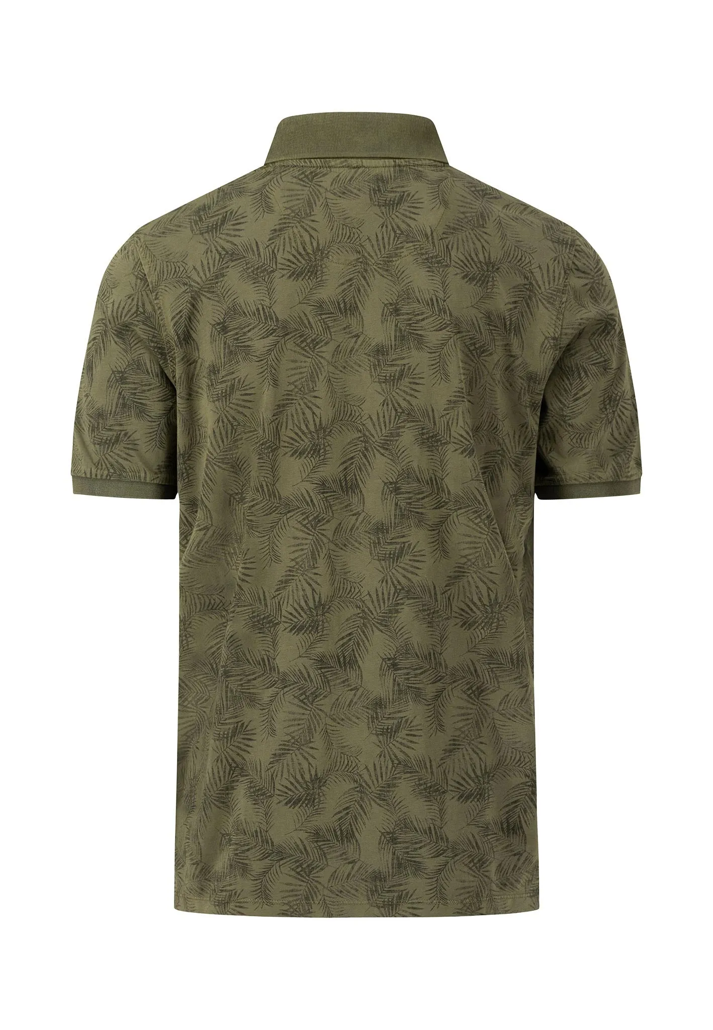 Lockeres Polo-Shirt mit sommerlichem Print