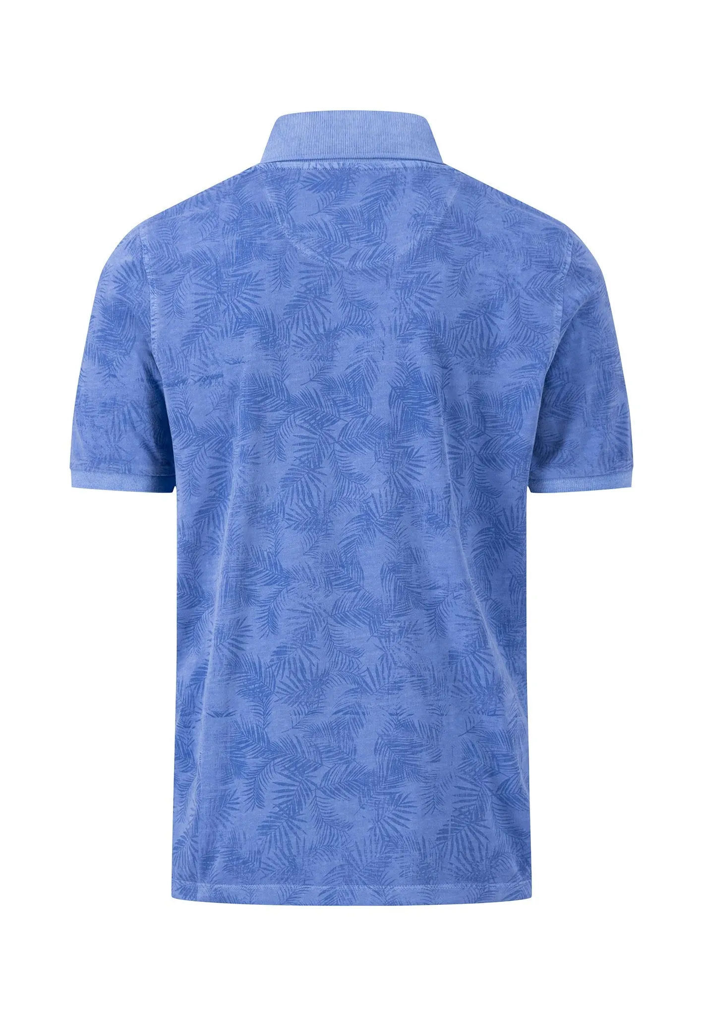 Lockeres Polo-Shirt mit sommerlichem Print