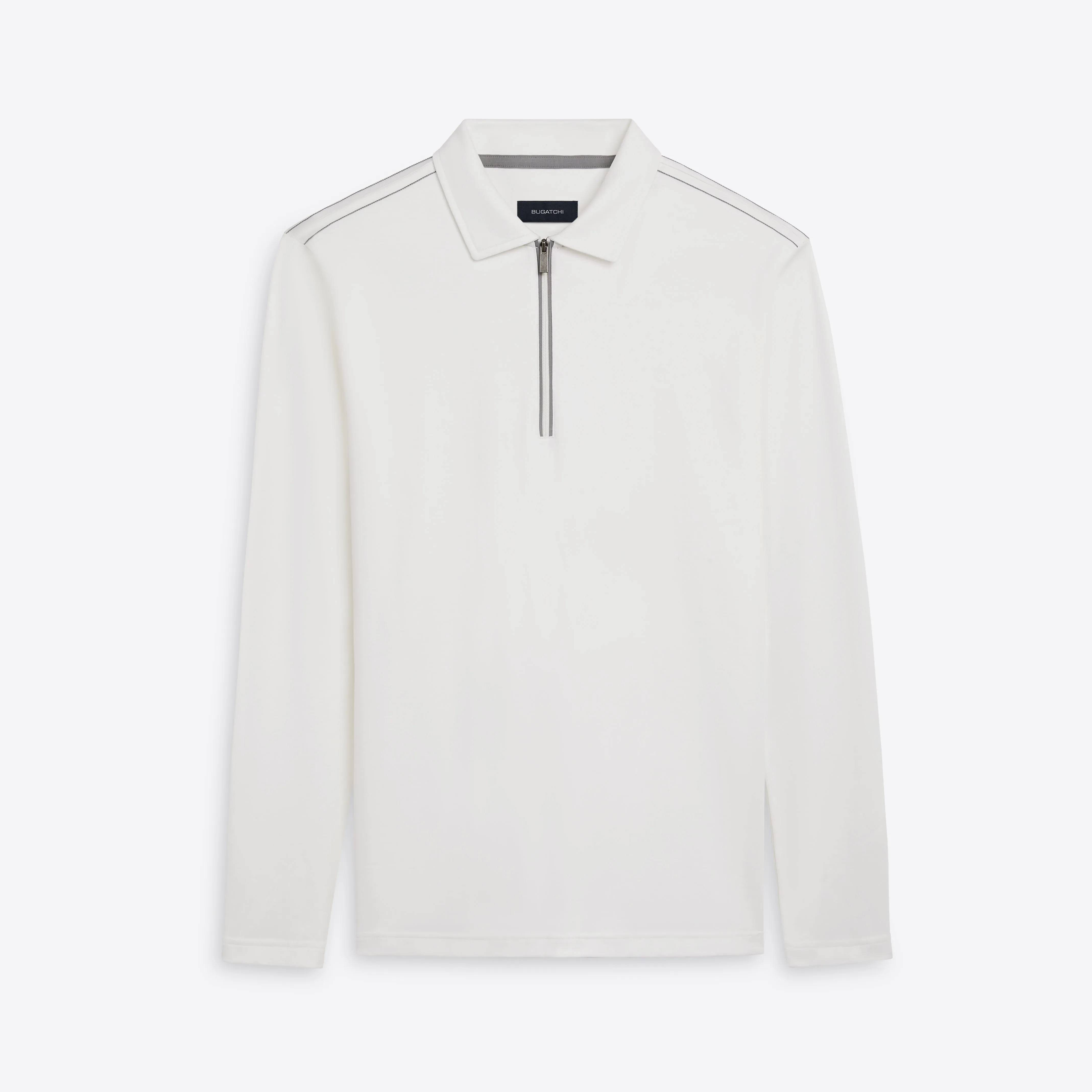 Long Sleeve Quarter Zip Polo