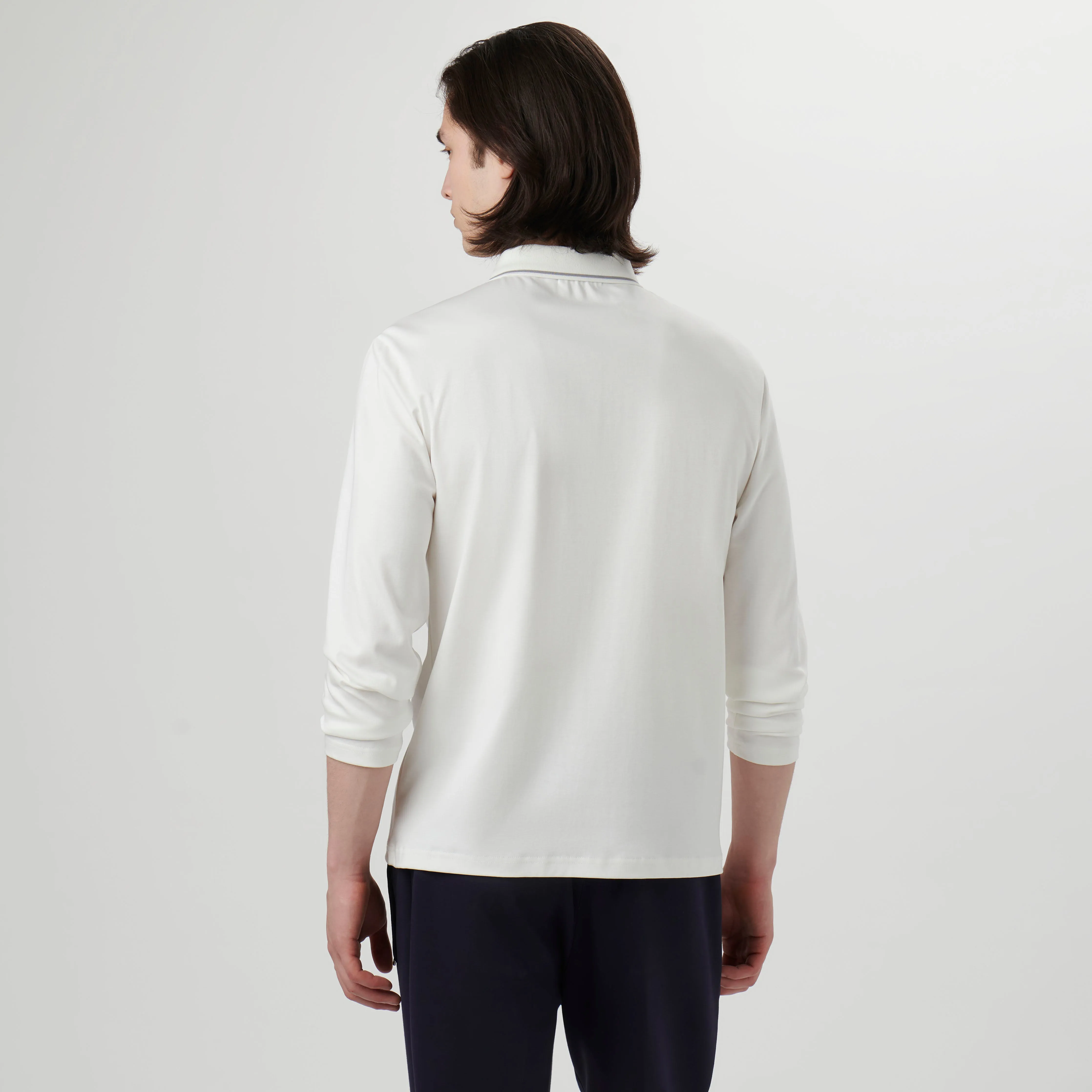 Long-sleeved Polo Shirt