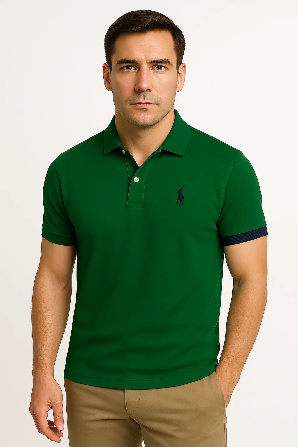 LumiNovi | The Classic Cotton Polo Shirt