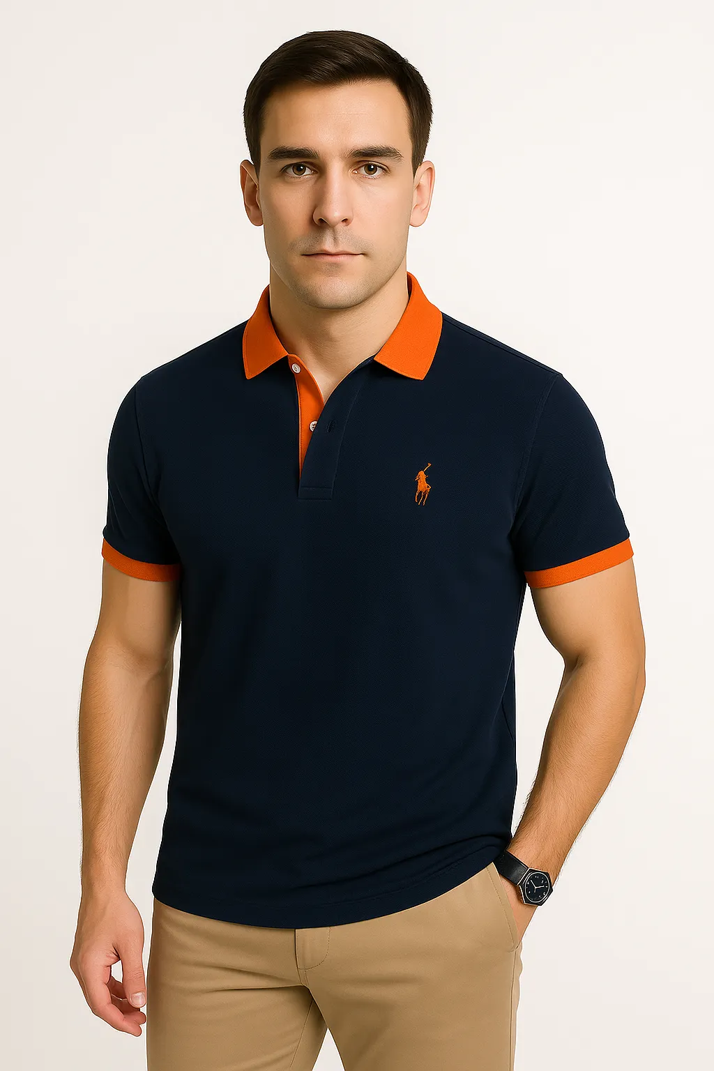 LumiNovi | The Classic Cotton Polo Shirt