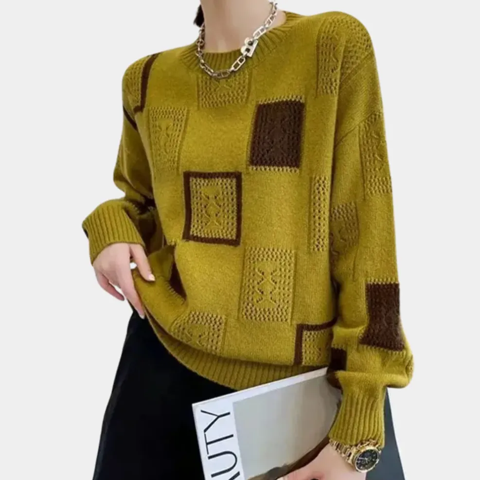 Luxurious, elegant women's sweater